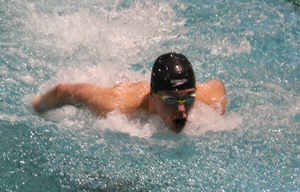 Tucker's Cash DeLoach sets his third county record with 200 IM victory.