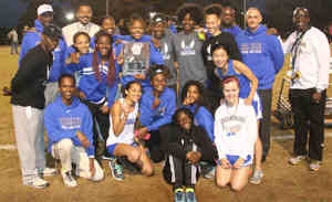 2015 DeKalb Co. Girls' Track and Field Champions -- Chamblee Lady Bulldogs