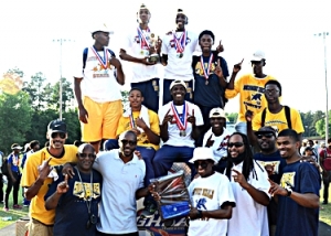 2015 CLASS 5A BOYS' STATE TRACK AND FIELD CHAMPIONS -- Southwest DeKalb Panthers