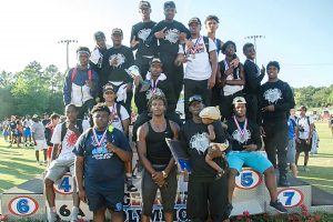 2016 Class 3A Boys' Track State Champions -- Cedar Grove Saints