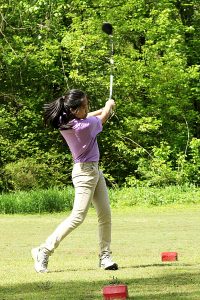 Chamblee's Tiffany Li qualified for the Class 4A Girls State Sectional. (Photo by Mark Brock)
