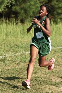Arabia Mountain's Sydni Rush won her second consecutive individual title on Tuesday. (Photo by Mark Brock)