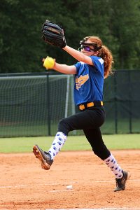 Chamblee freshman pitcher Marry Axelson is 5-0 and leads DeKalb County with a 0.33 ERA heading into the Class 5A state playoffs. (Photo by Mark Brock)