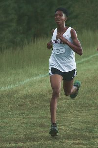 Tucker senior Ryan Wurapa captured the gold medal at the Region 4-6A Cross Country Championships. (Photo by Mark Brock)