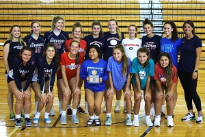 2018 SPIKEFEST CONSOLATION CHAMPOINS (3RD PLACE) -- DUNWOODY LADY WILDCATS