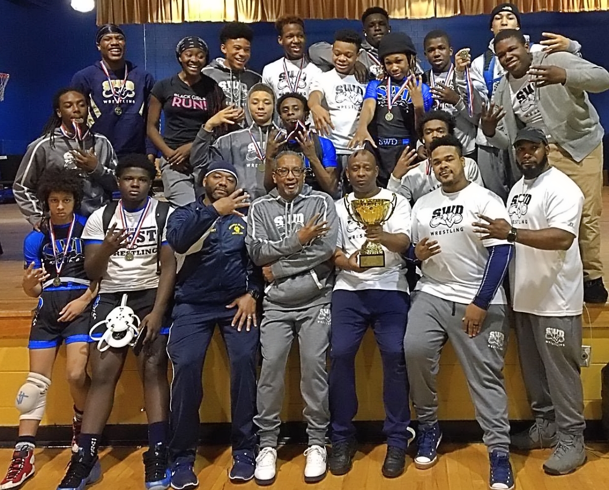 The Southwest DeKalb Panthers won the Area 5-5A Traditional Wrestling title for the fourth consecutive year.