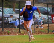 Chamblee's Sydyk Ross looks to score more runs as the Bulldogs go on the road in the Class 5A playoffs against Loganville on Wednesday. (Photo by Mark Brock)