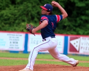 Dunwoody's Reese Rosen went the distance in a Game 1 victory over South Forsyth. South Forsyth bounced back to earn the split and force Game 3. (Photo by Mark Brock)