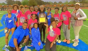 2021 DCSD JV County Girls Track and Field Champions -- Stephenson Lady Jaguars