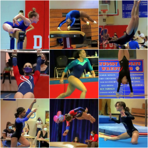 Scenes from the 2021 DCSD County Gymnastics Championships. (Photos by Mark Brock)