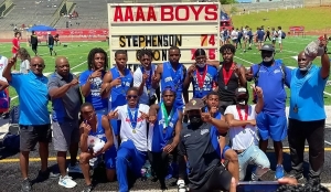 Stephenson Jaguars -- 2021 Class 4A Track and Field State Champions