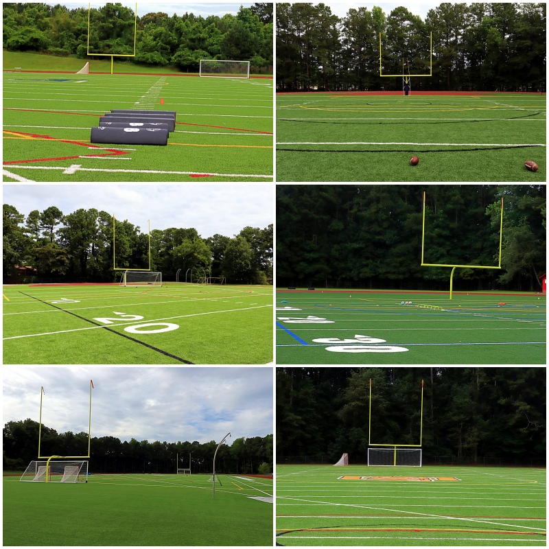 New fields getting used as we head into the fall athletic seasons. (Photos by Mark Brock)