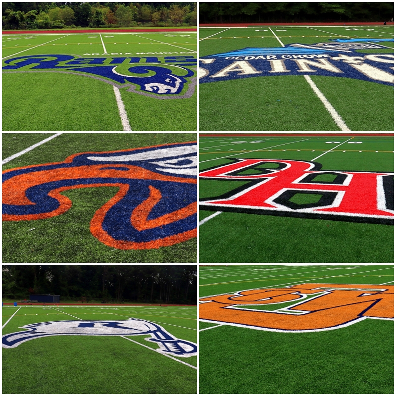 Arabia Mountain, Cedar Grove, Columbia, Redan and Columbia High Schools have new turf fields and tracks along with Druid Hills Middle and McNair Middle. (Photos by Mark Brock)