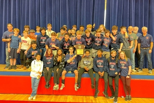 The Dunwoody Wildcats under the direction of Coach Luke McSorley won their third consecutive DCSD County Wrestling Championship. 