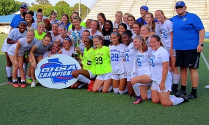 The 2022 GHSA Class 5A Girls' State Soccer Champions -- Chamblee Lady Bulldogs