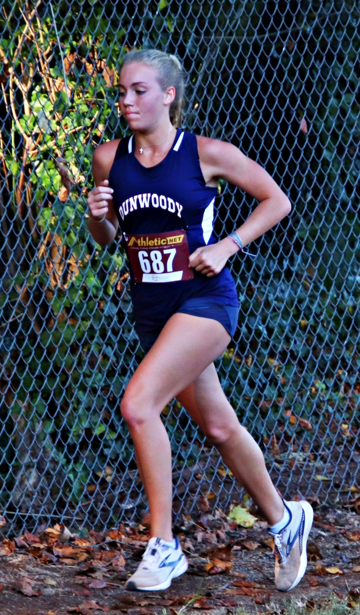 Dunwoody junior Claire Shelton took the silver medal in the Class 6A Girls' State Meet. (Photo by Mark Brock)