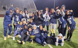 The Redan Lady Raiders host a regional in the Class A-4A flag football state playoffs today at Hallford Stadium. Redan opens at 5:30 against Maynard Jackson.