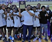 The Arabia Mountain Rams used a 12-0 second quarter run to take control on the way to a 41-27 win over Lithonia to take the DCSD Junior Varsity Boys' Basketball Championship.
