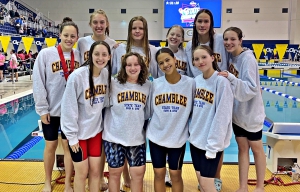 The Chamblee Lady Bulldogs put together a strong team performance to finish fourth in the Class 4A-5A State Swim Championships last Saturday. 