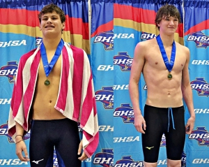 Dunwoody had a pair of gold medalists in Luke Amerson (200 IM) and Luke Sandberg (200 Freestyle) on the way to sixth place team finish in the Class 6A boys' State Swim Championships.