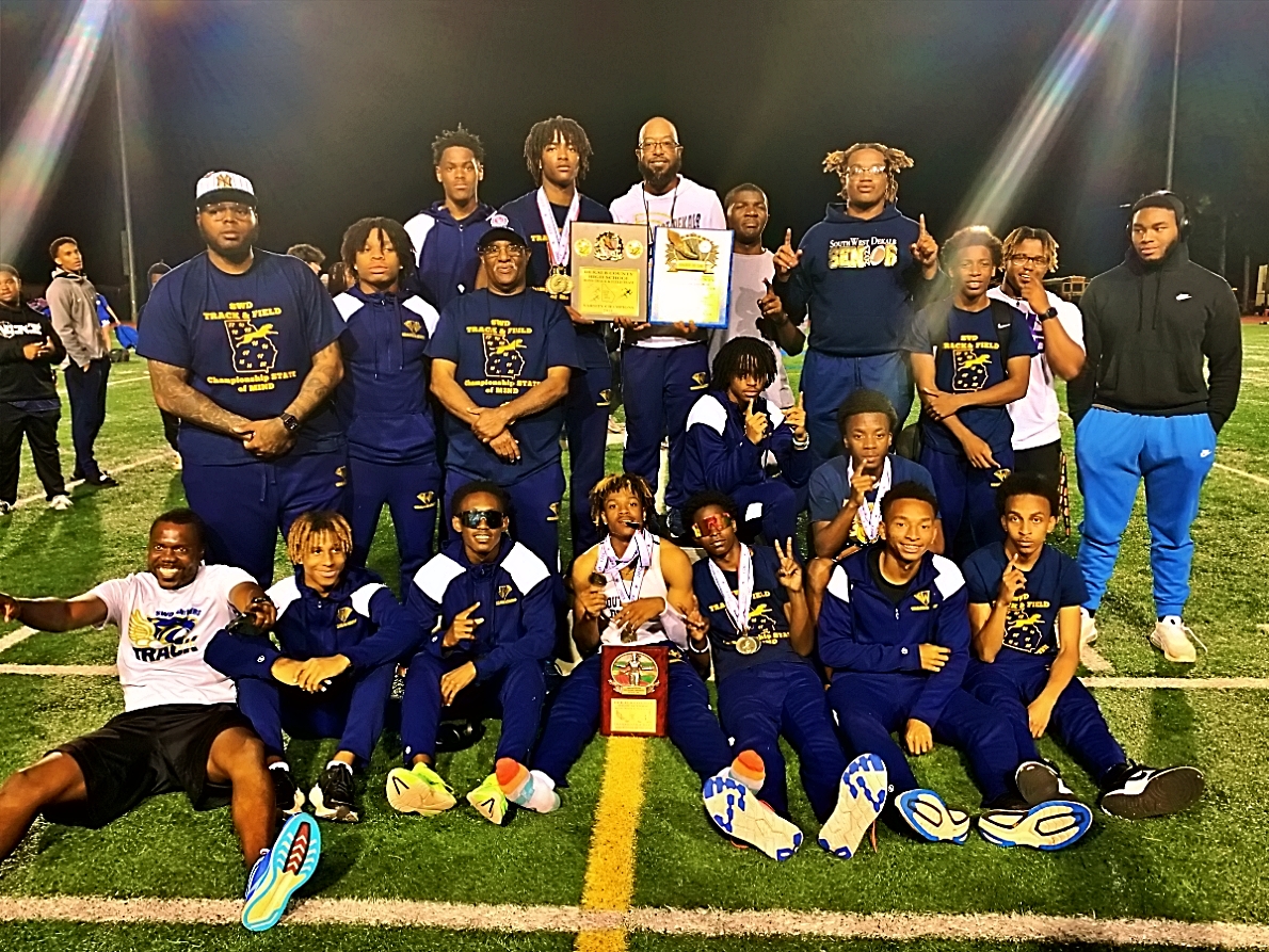 The Southwest DeKalb Panthers completed a repeat as the Napoleon Cobb DCSD Track and Field champions with a dramatic finish.