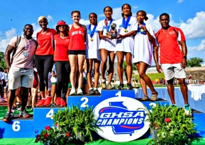 Druid Hills moved up one spot this year to second in the Class 4A Girls' State Track and Field Championships and broke three state records on the way to the runner-up finish. 