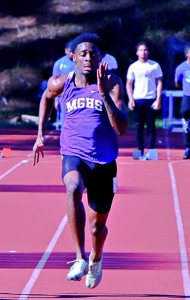 Miller Grove's Ali Dargan captured both the 100-meter and 200-meter dash titles at the Class 4A meet. He set a new 200-meter record of 20.86.