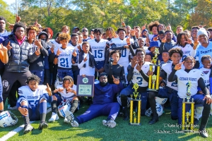 The Cedar Grove Saints held off Stephenson 14-10 to win the Trail to the Title Championship on Saturday and the opportunity to host the APS-DCSD Middle School Football Challenge. (Photo by Vincent Myers - Shawtcut_Shoots_Photography)