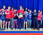The Dunwoody Wildcats claimed their fourth William Venable DeKalb County Wrestling Championships title in the past five seasons at Dunwoody on Saturday. (Courtesy Photo)