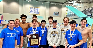 The Chamblee Bulldogs defended their 2023 DCSD Swimming and Diving Championships title with a convincing win in the 2024 Championships. (Courtesy Photo)