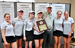 The Dunwoody Lady Wildcats won their first girl's county golf title since 2017 and seventh overall. (Photo by Mark Brock)