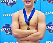 Chamblee's Ian Combs was named the Class 4A-5A Swimmer of the Year after his state meet performance this season.