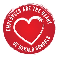 employees are the heart of dekalb schools icon