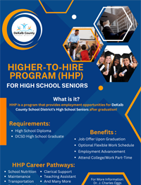Higher to Hire Program for high school seniors